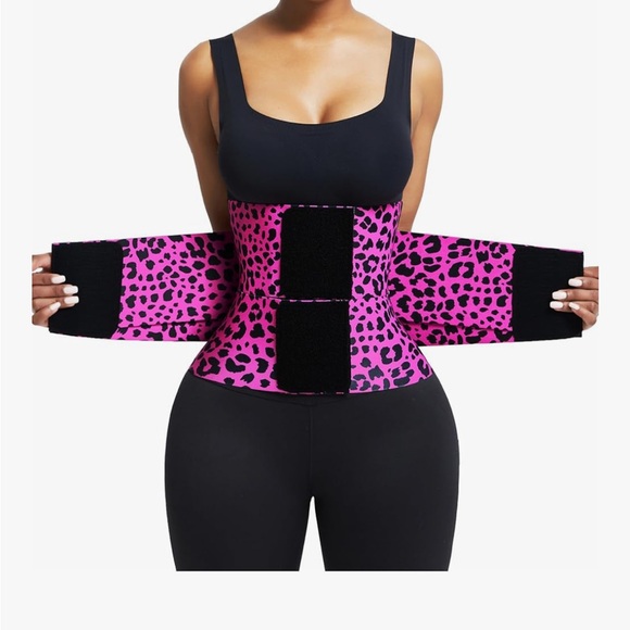 Other - Pink Leopard Print Waist Trainer